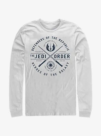 Star Wars The Clone Sabers Emblem Long-Sleeve T-Shirt