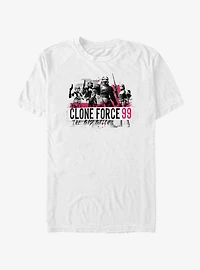 Star Wars The Clone Bad Batch Collage T-Shirt