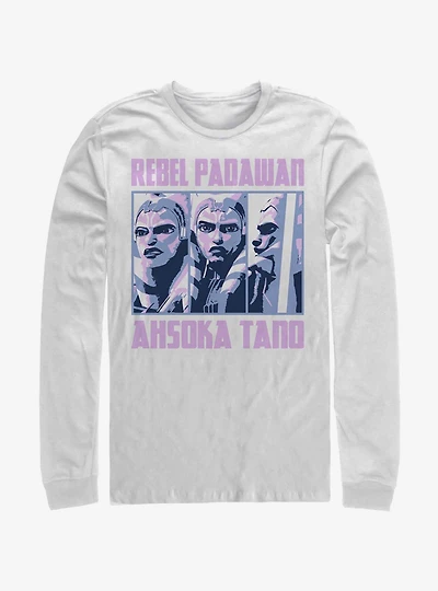 Star Wars The Clone Ahsoka Rebel Boxup Long-Sleeve T-Shirt