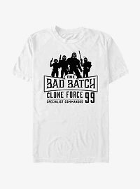 Star Wars The Clone Bad Batch Emblem T-Shirt