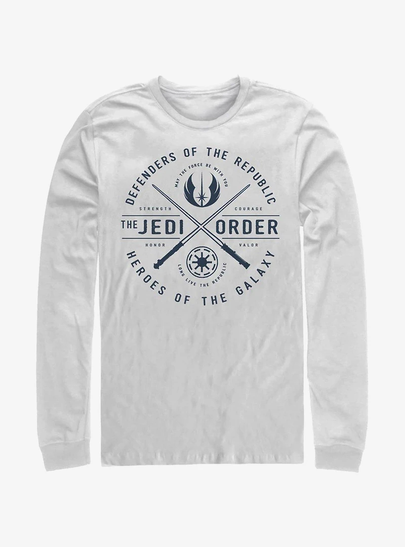 Star Wars: The Clone Wars Jedi Order Emblem Long-Sleeve T-Shirt