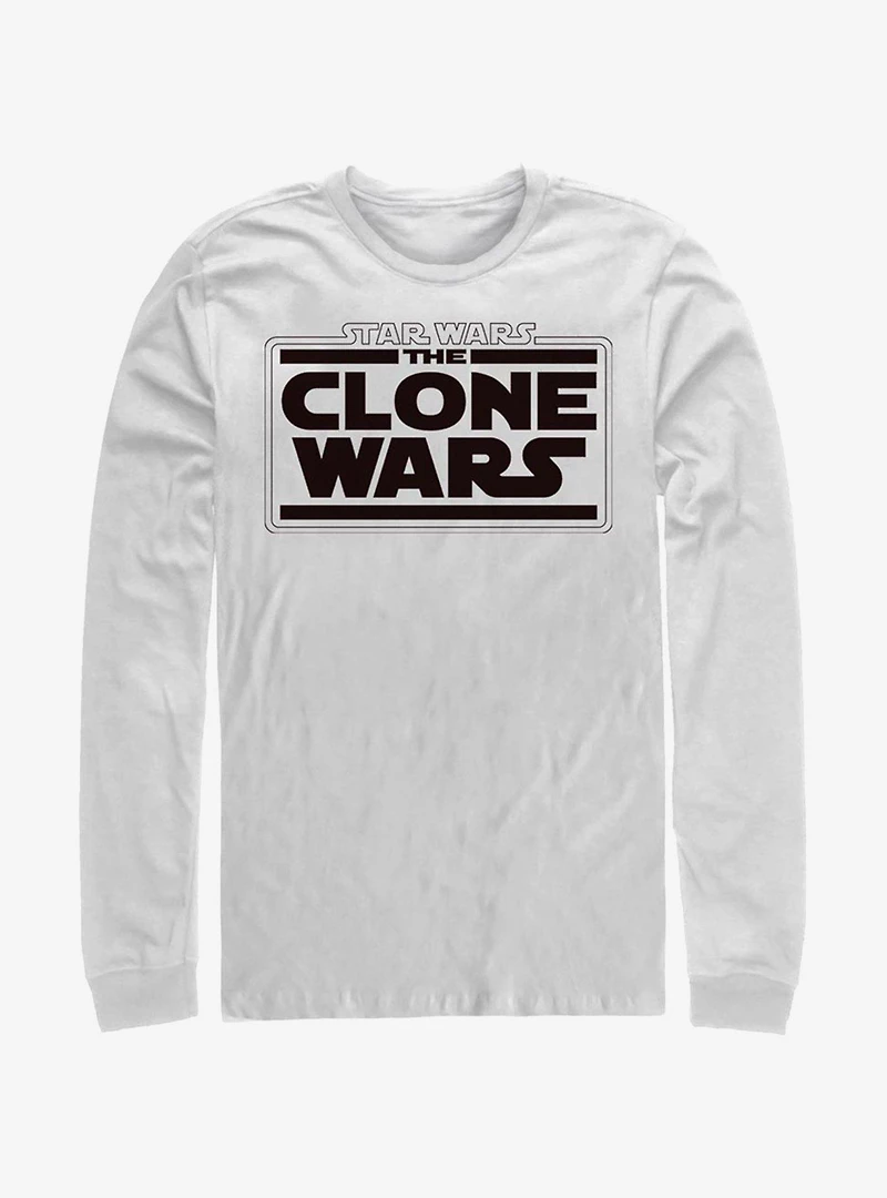Star Wars: The Clone Wars Logo Long-Sleeve T-Shirt