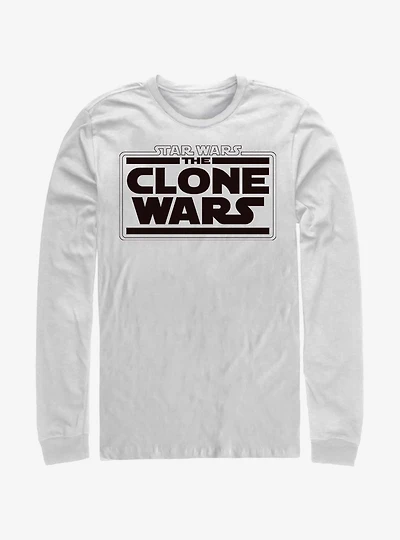 Star Wars: The Clone Wars Logo Long-Sleeve T-Shirt