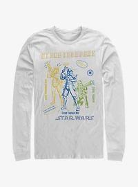 Star Wars: The Clone Wars Doodle Trooper Long-Sleeve T-Shirt