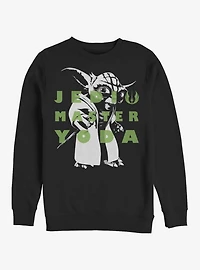 Star Wars: The Clone Wars Yoda Text Sweatshirt