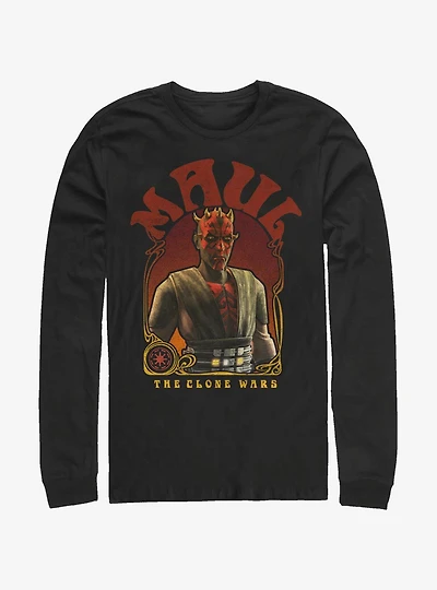 Star Wars: The Clone Wars Maul Nouveau Long-Sleeve T-Shirt