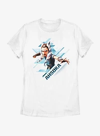 Star Wars: The Clone Wars Ahsoka Angled Womens T-Shirt