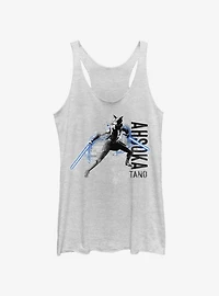 Star Wars: The Clone Wars Ahsoka Collage Womens Tank Top