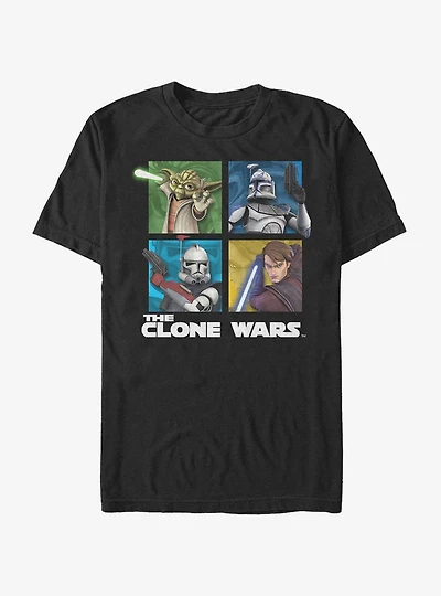 Star Wars: The Clone Wars Panel Four T-Shirt