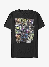 Star Wars: The Clone Wars Scattered Group T-Shirt