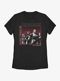 Star Wars: The Clone Wars Bad Batch Womens T-Shirt