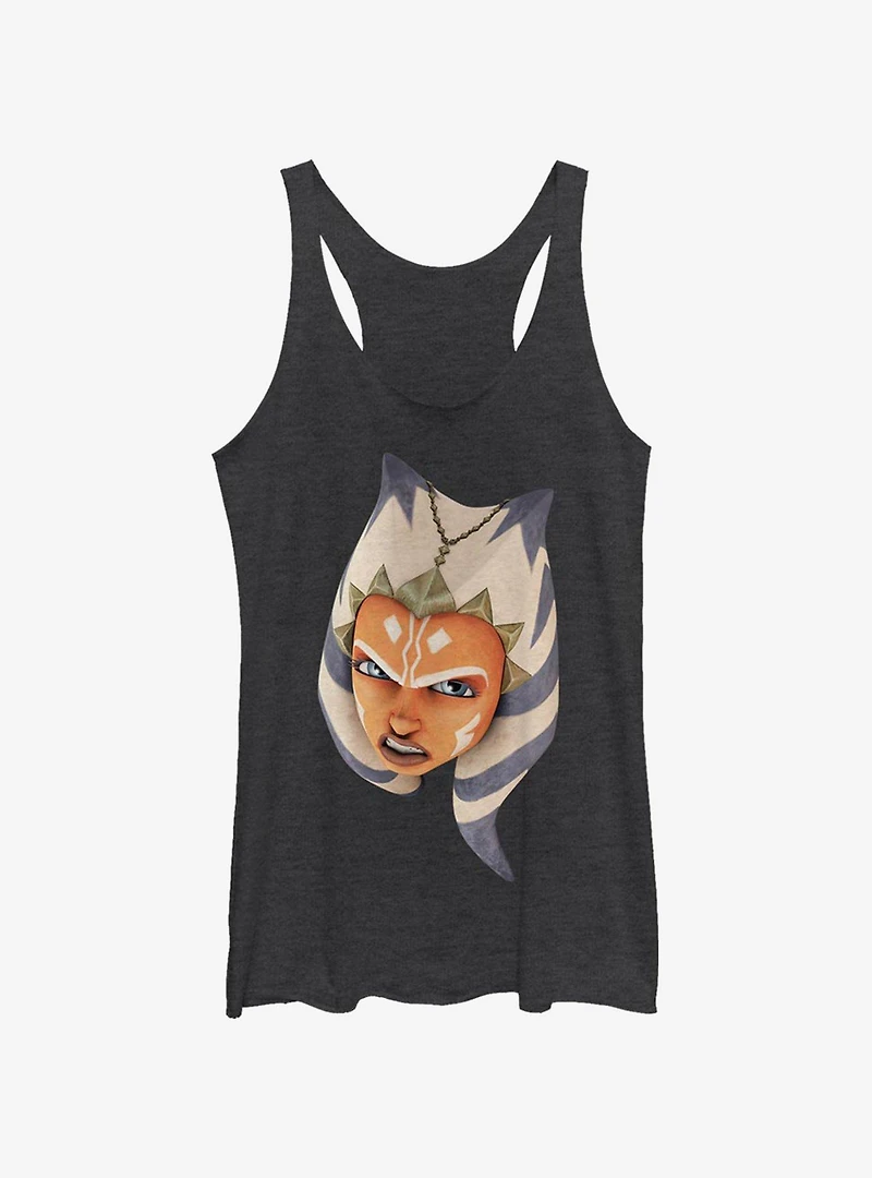 Star Wars: The Clone Wars Ahsoka Face Womens Tank Top