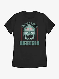Star Wars: The Clone Wars Bad Batch Badge Womens T-Shirt