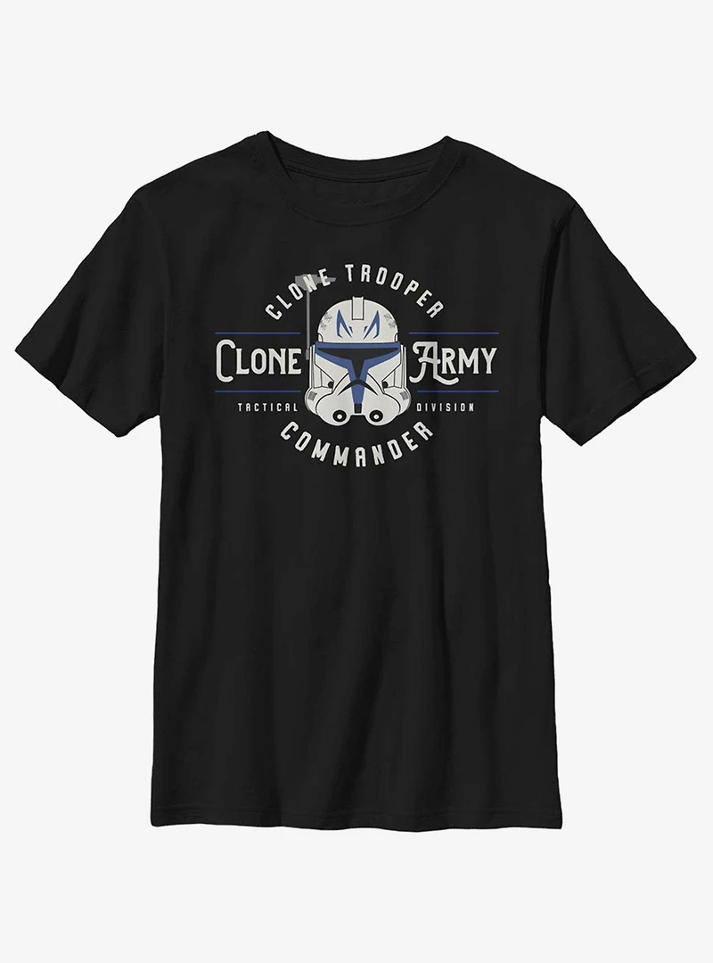 Star Wars: The Clone Wars Army Emblem Youth T-Shirt