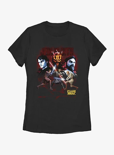 Star Wars: The Clone Wars Veruses Mode Womens T-Shirt