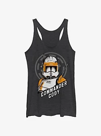 Star Wars: The Clone Wars Commander Cody Womens Tank Top