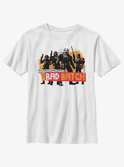 Star Wars: The Clone Wars Bad Batch Youth T-Shirt