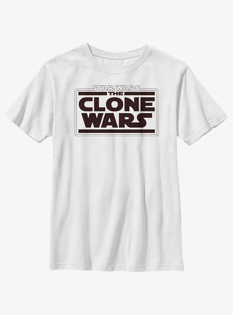 Star Wars: The Clone Wars Logo Youth T-Shirt