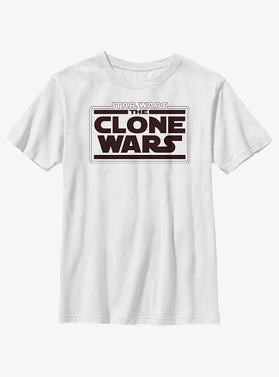 Star Wars: The Clone Wars Logo Youth T-Shirt