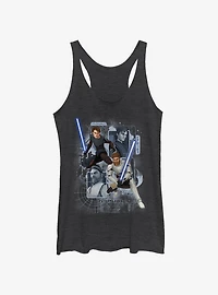 Star Wars: The Clone Wars Schematic Shot Womens Tank Top