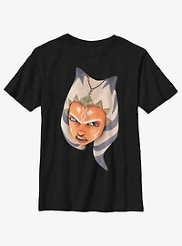 Star Wars: The Clone Wars Ahsoka Face Youth T-Shirt