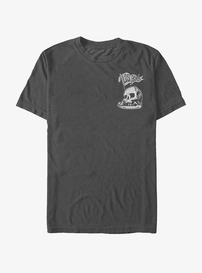 Disney Peter Pan Skull Rocket Flag T-Shirt