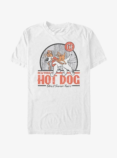 Disney Oliver & Company Hotdogs T-Shirt
