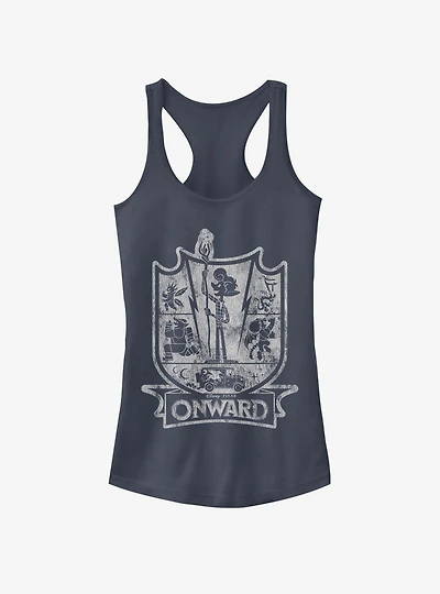 Disney Pixar Onward Crest Girls Tank