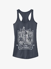 Disney Pixar Onward Crest Girls Tank