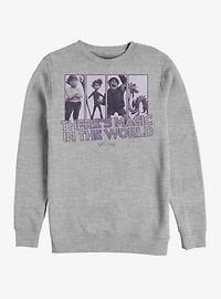 Disney Pixar Onward Magic Box Up Crew Sweatshirt