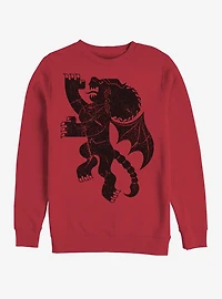Disney Pixar Onward Manticore Tavern Crew Sweatshirt