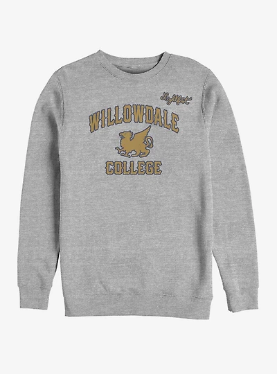 Disney Pixar Onward Willowdale College Crew Sweatshirt
