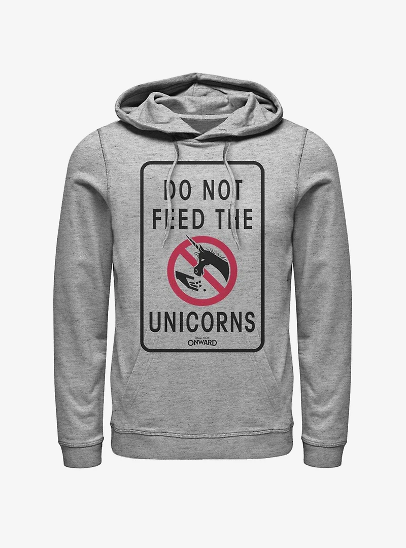 Disney Pixar Onward Don'T Feed The Unicorns Hoodie