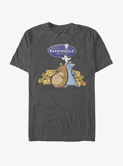 Disney Pixar Ratatouille Emile Remy Cheese T-Shirt