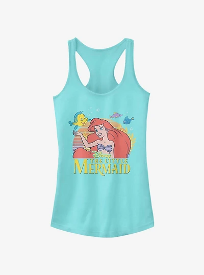 Disney Little Mermaid Title Girls Tank