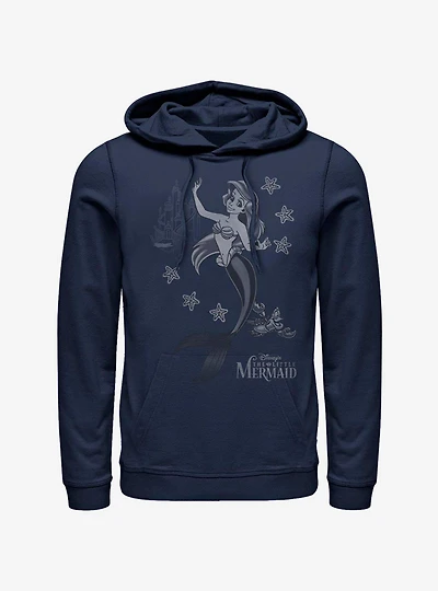 Disney Little Mermaid Ariel Flash Hoodie