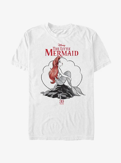 Disney Little Mermaid Sketch Anniversary T-Shirt