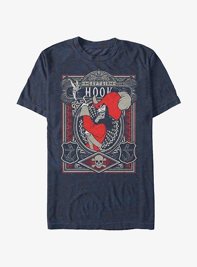 Disney Peter Pan Hook Poster T-Shirt