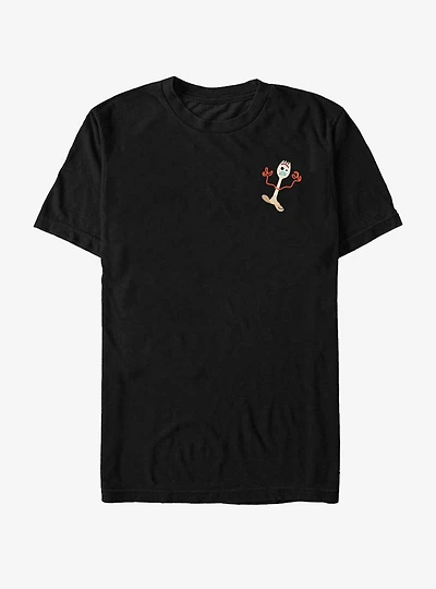 Disney Pixar Toy Story 4 Forky Dont Know Pocket T-Shirt