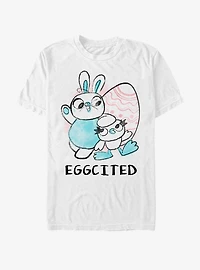 Disney Pixar Toy Story 4 Eggcited Ducky Bunny T-Shirt