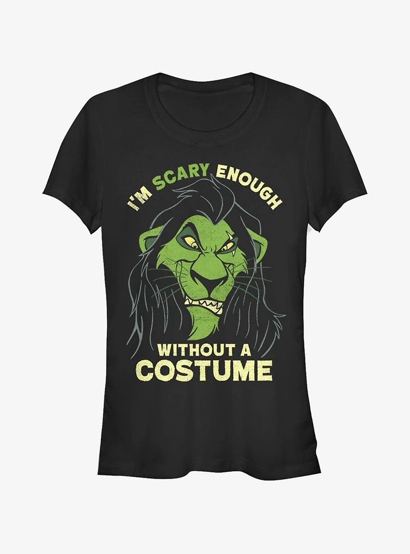Disney The Lion King Scary Enough Scar Girls T-Shirt