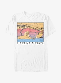 Disney The Lion King Hakuna Lines T-Shirt