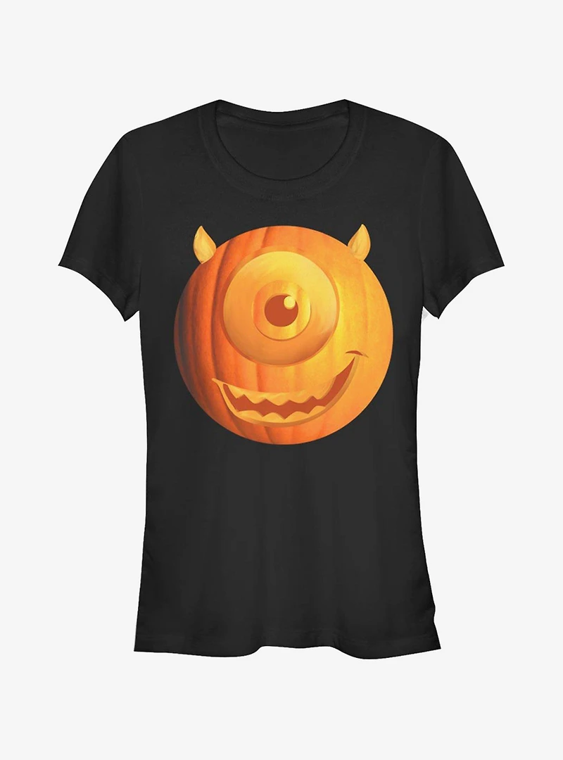 Disney Pixar Monsters University Pumpkin Mike Girls T-Shirt