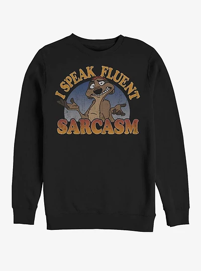 Disney The Lion King Sarcasm Crew Sweatshirt