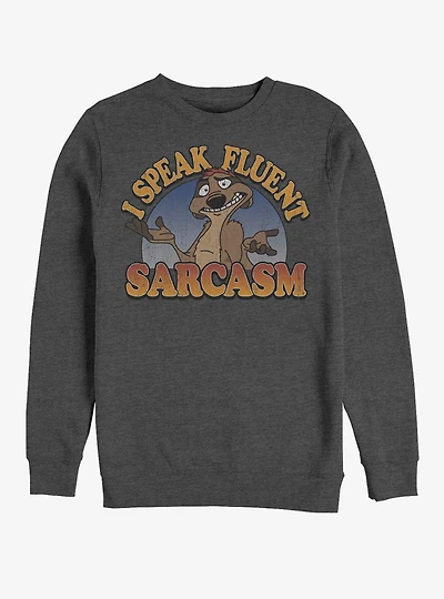 Disney The Lion King Sarcasm Crew Sweatshirt