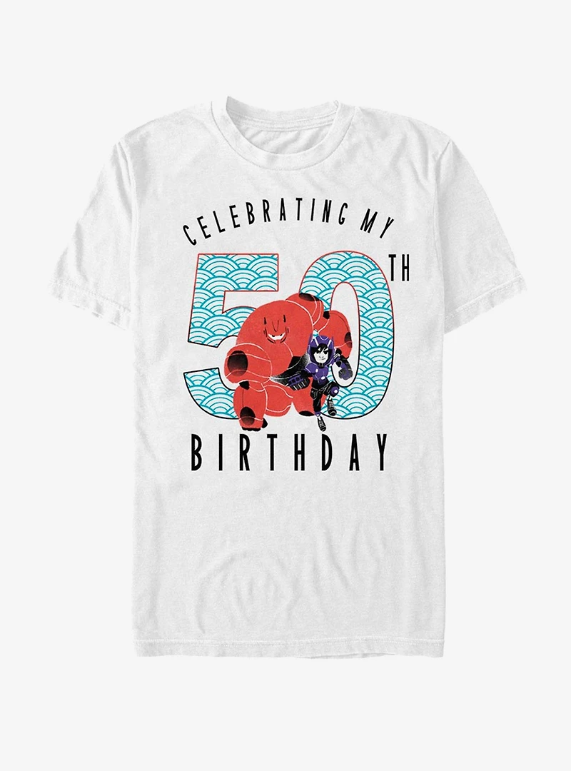 Disney Pixar Big Hero 6 Baymax 50 Years T-Shirt
