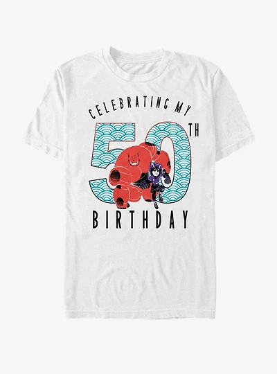 Disney Pixar Big Hero 6 Baymax 50 Years T-Shirt