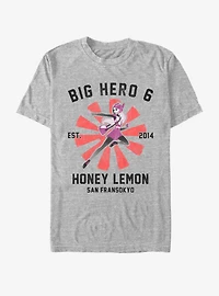 Disney Pixar Big Hero 6 Honey Lemon Collegiate T-Shirt
