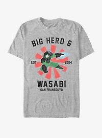 Disney Pixar Big Hero 6 Wasabi Collegiate T-Shirt