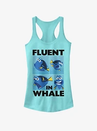 Disney Pixar Finding Dory Whale Talk Girls Tank